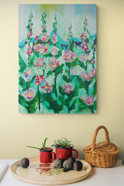 Whimsical Garden Painting