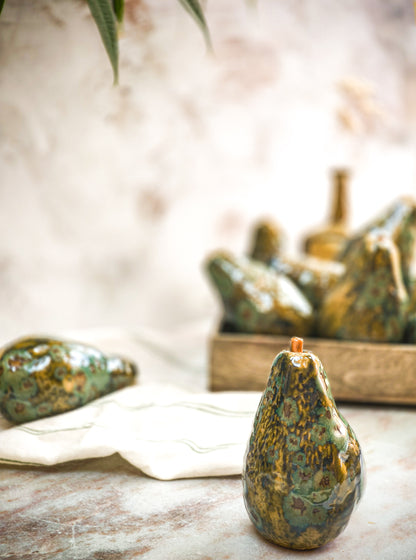 Handmade Ceramic Avocado – Unique Decorative Gift