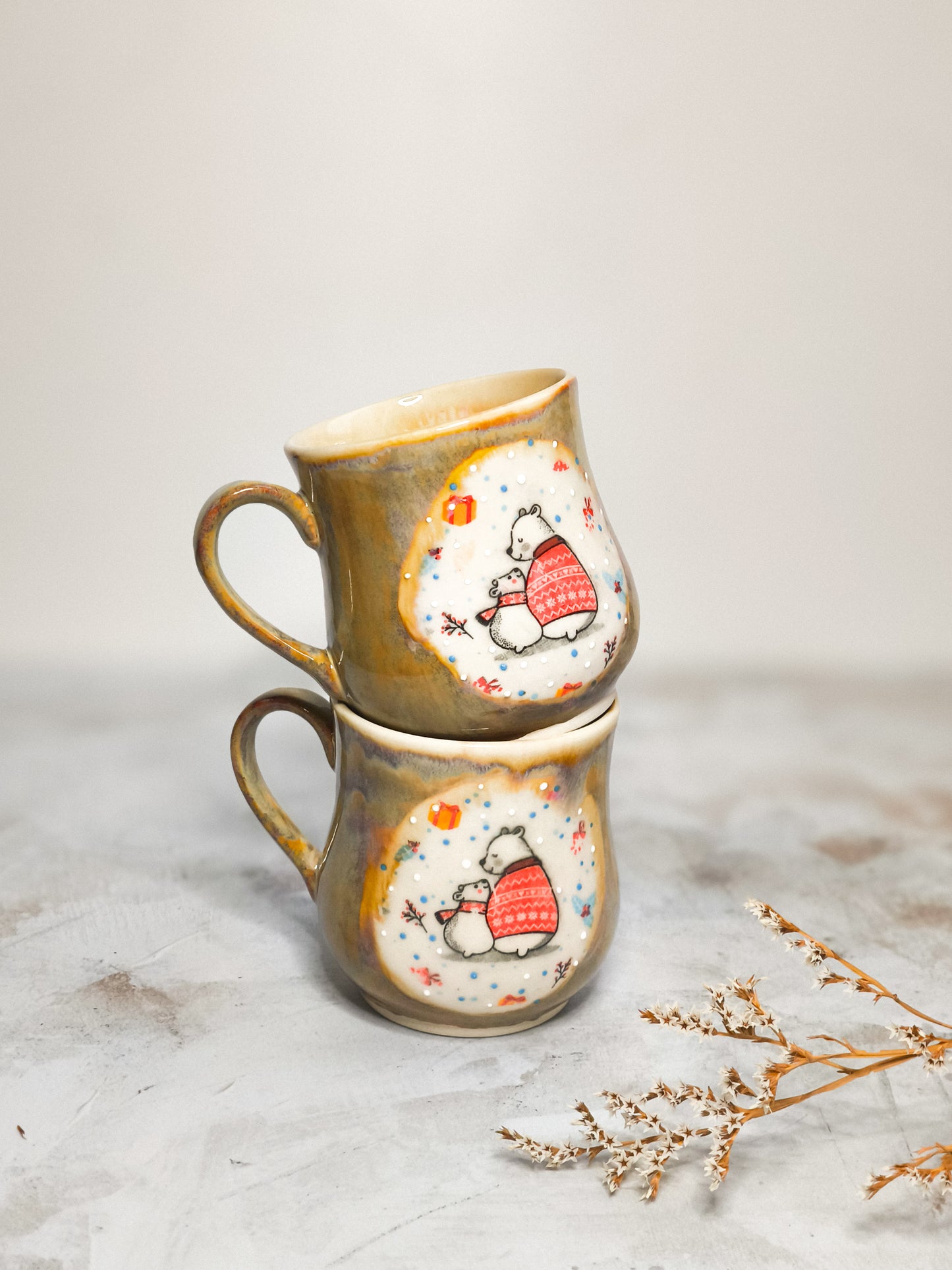 Cozy Christmas Hug Mug – Perfect for Hot Chocolate