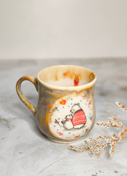 Cozy Christmas Hug Mug – Perfect for Hot Chocolate