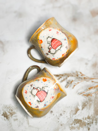 Cozy Christmas Hug Mug – Perfect for Hot Chocolate